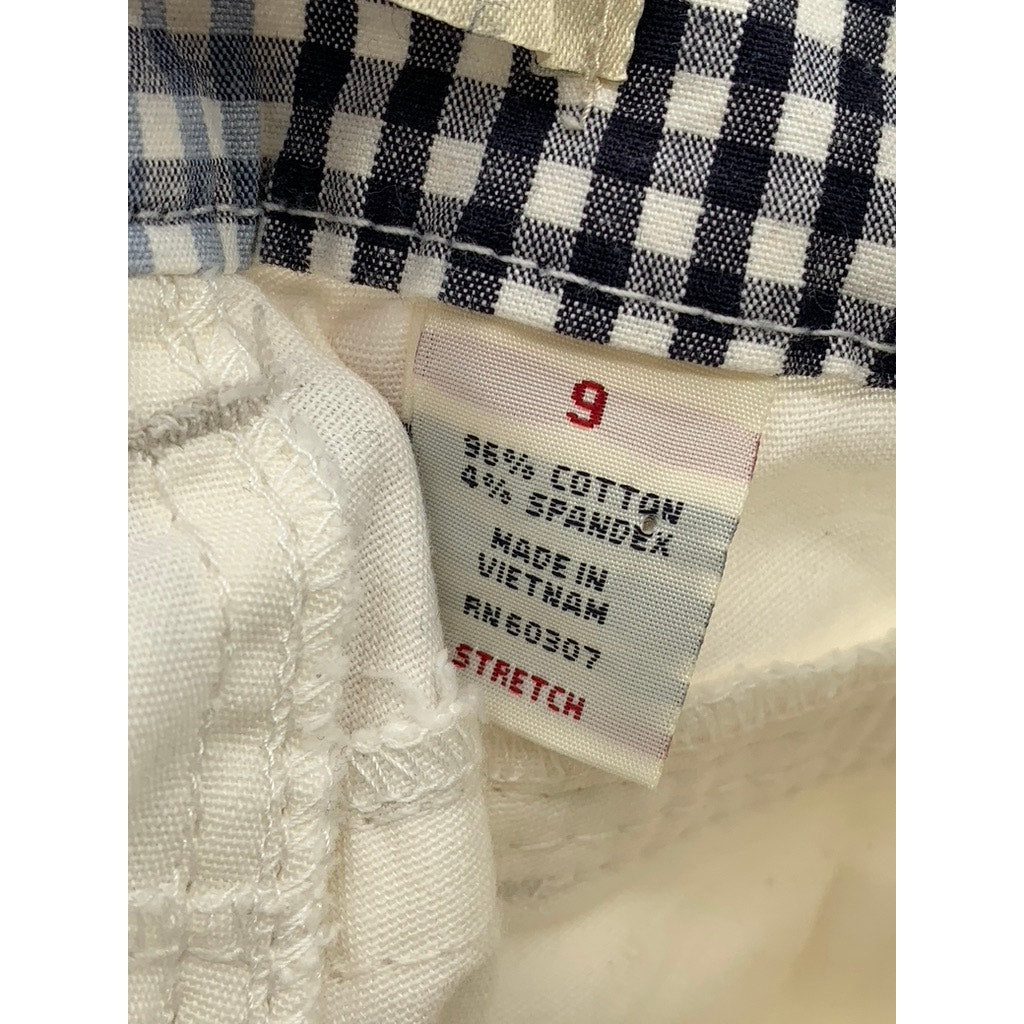 UNIONBAY Women Juniors' Beige Heather Uniform Pants SZ 9