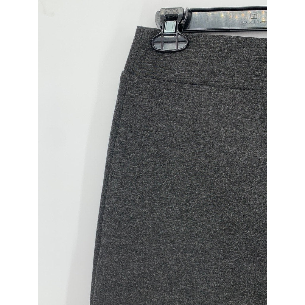 J. JILL Women's Charcoal Gray Ponte Pencil Skirt SZ XS