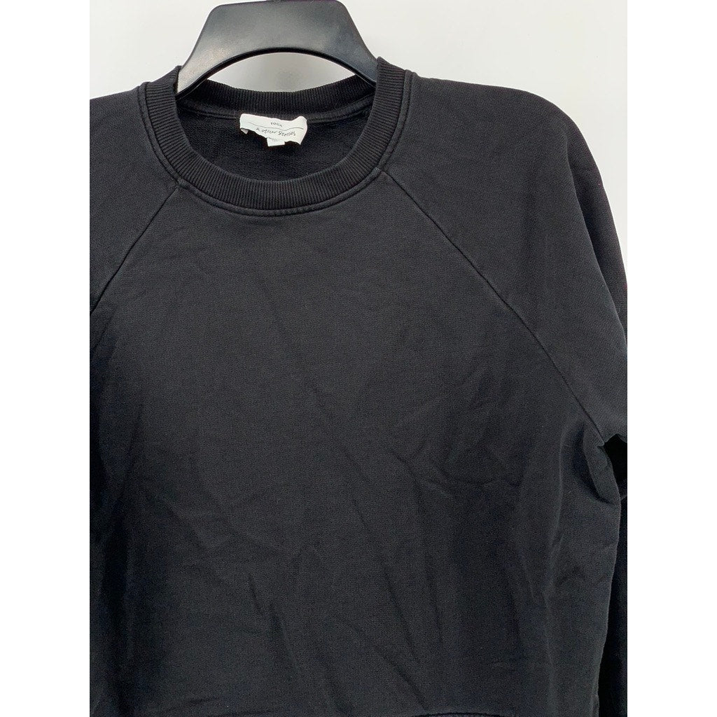 & OTHER STORIES Women's Black Crewneck Sweatshirt SZ S