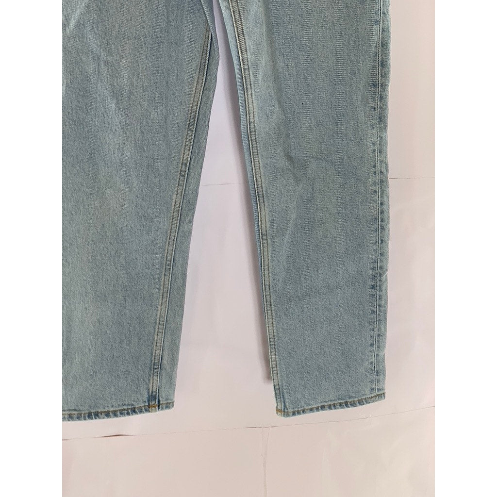 PARIS ATELIER & OTHER STORIES Women's Light Blue Straight-Leg Denim Jean SZ 25