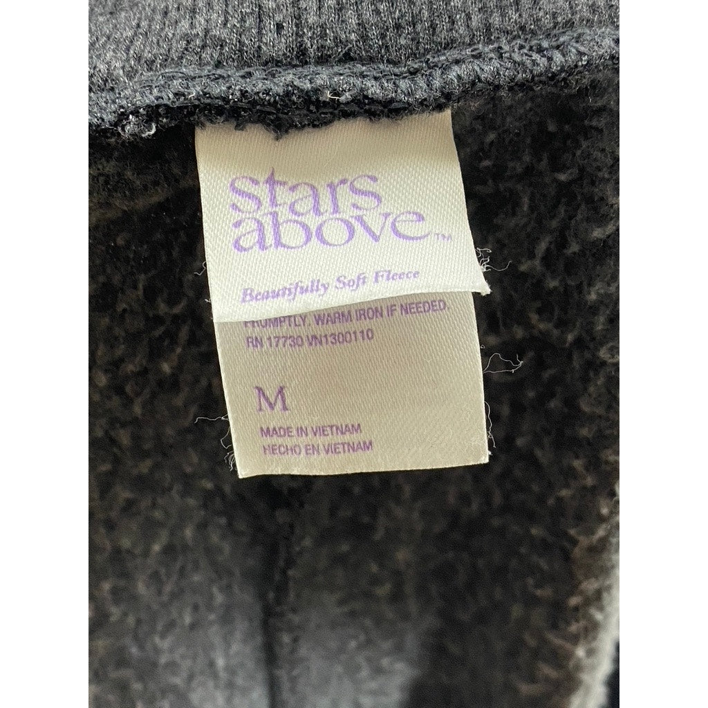 STARS ABOVE Women's Dark Gray Drawstring Casual Pull-On Shorts SZ M