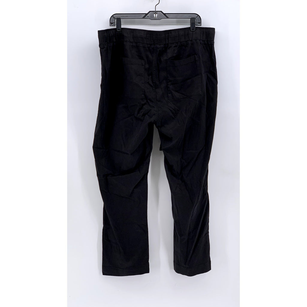 BUFFALO DAVID BITTON Women's Black Straight Leg Pants SZ XL
