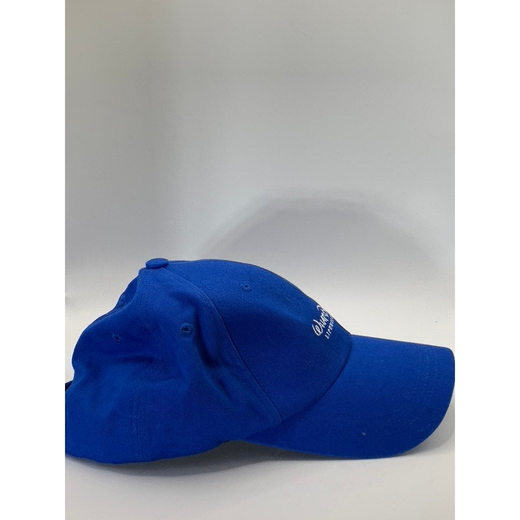 LUP BY LIPUNDERPOINT Men's Dark Blue Embroidered Walt Disney Logo Baseball Hat