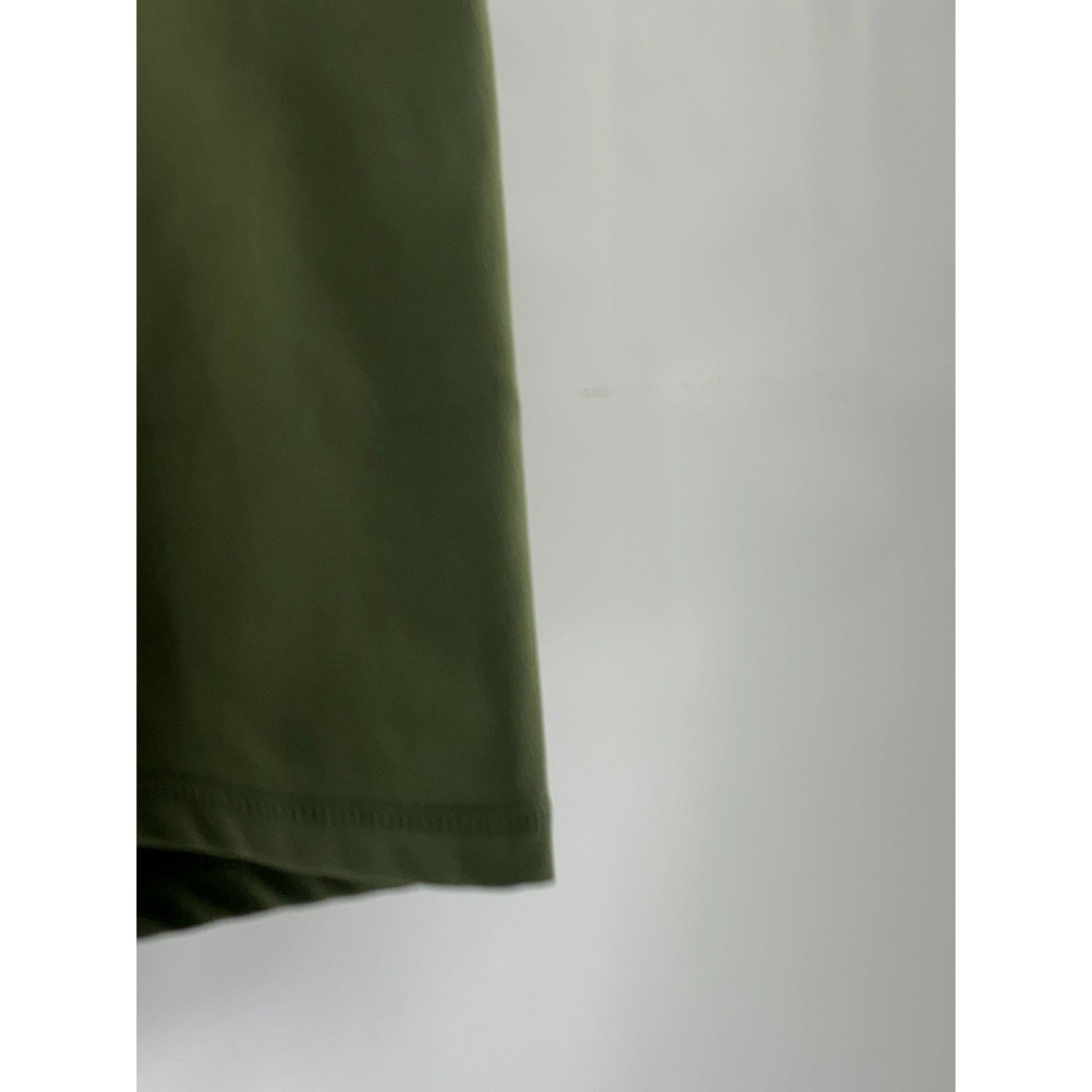 WEWOREWHAT Women's Army Green Solid Pull-On Casual Biker Shorts SZ S