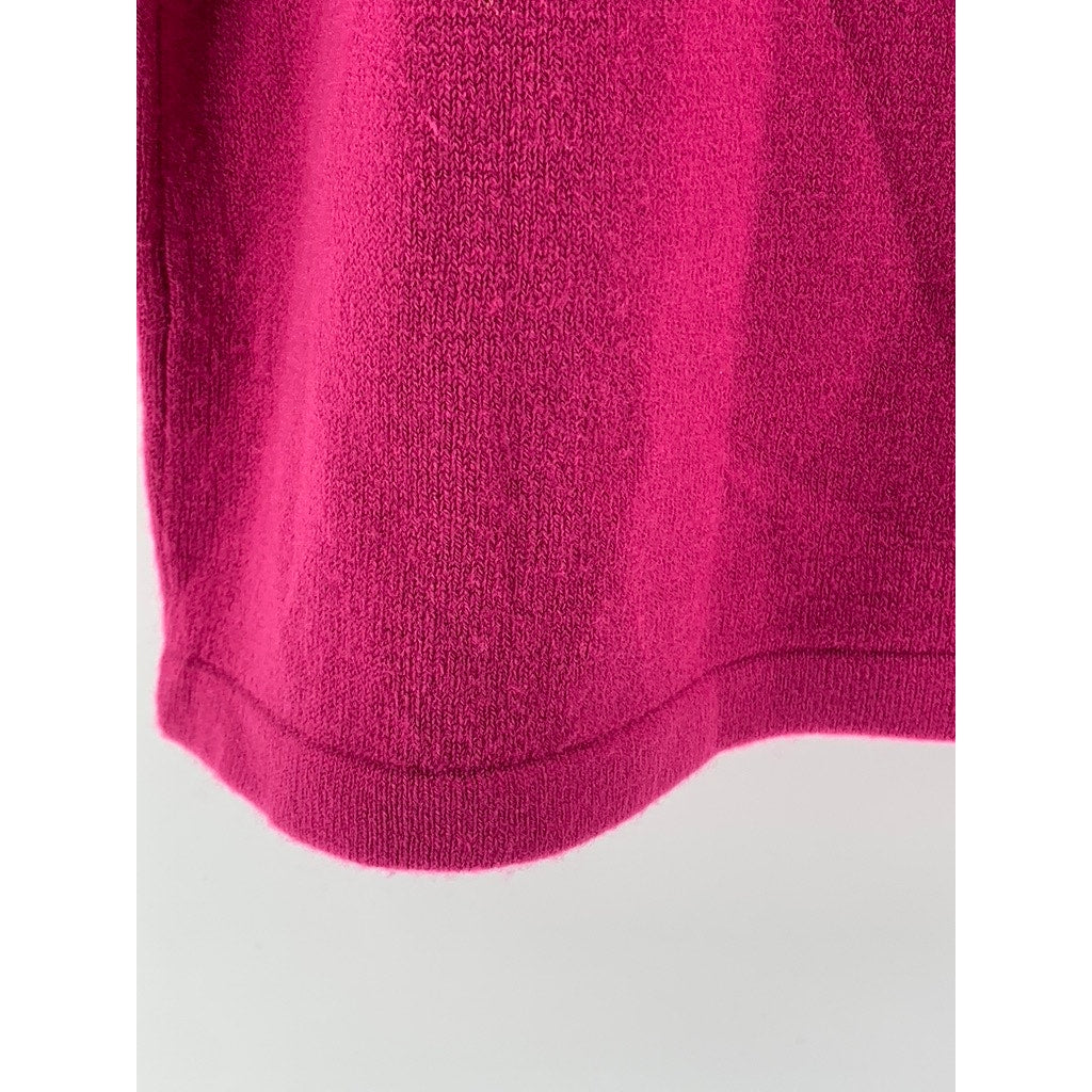 KATHIE LEE Women's Plus Magenta Crewneck Sleeveless Top SZ 22W