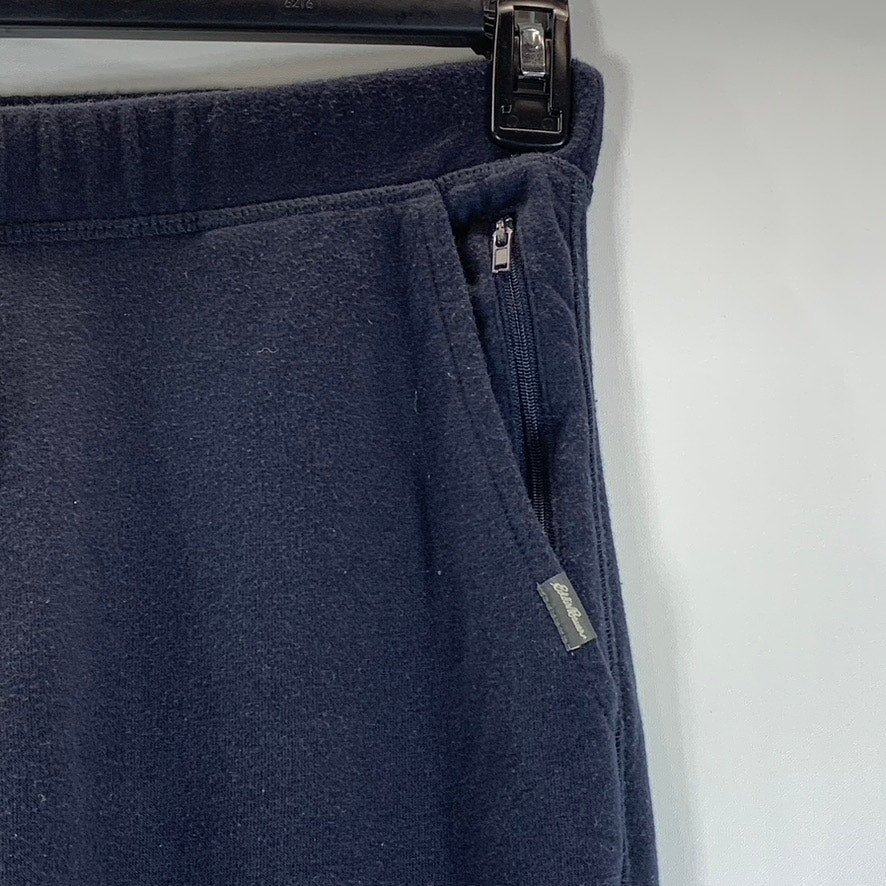 EDDIE BAUER Men's Navy Super Soft Drawstring Pull-On Lounge Jogger Pants SZ M