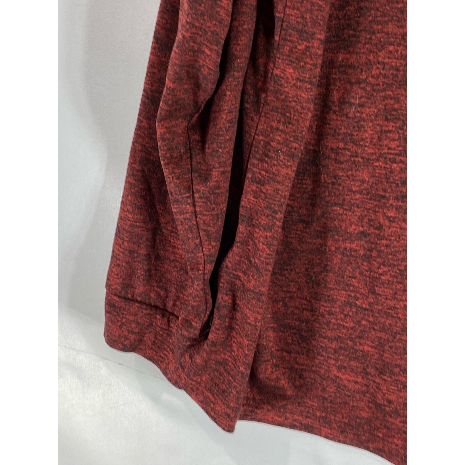 TAILORBYRD Collection Men's Burgundy Regular-Fit Long Sleeve Polo Shirt SZ L
