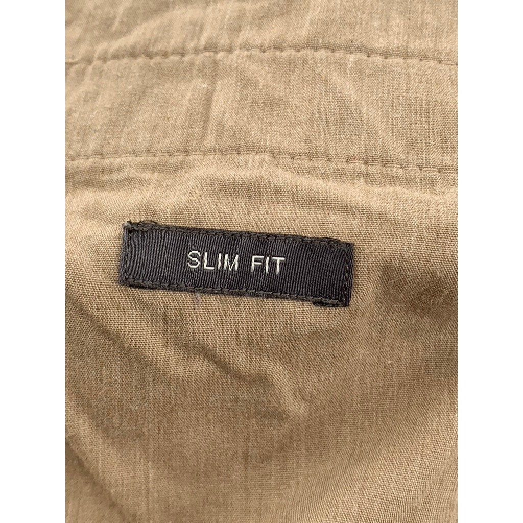 DEVRED 1902 Men's Brown Houndstooth Slim-Fit Regular Cuffed Pant SZ 38