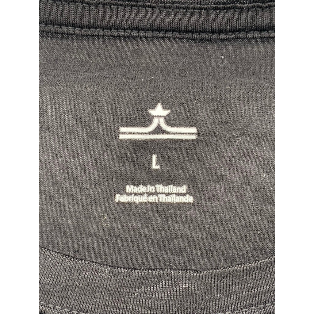 EVO Men's Black Merino Wool Short-Sleeve T-Shirt SZ L