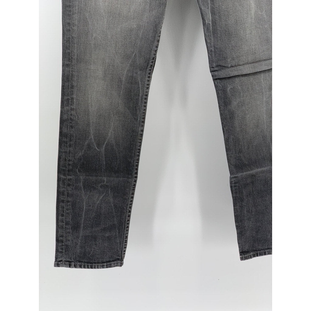 LEVI'S Men's Gray Denim 511 Slim-Leg Regular-Fit Five Pocket Jeans SZ 32X32