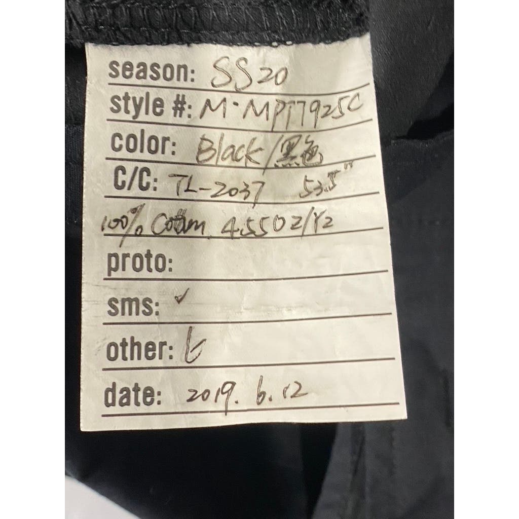 O.N.S Men's Black Solid Straight-Leg Dress Pants SZ 32