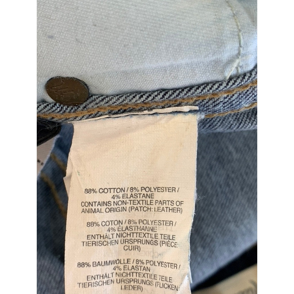 MADEWELL Women's Dark Navy 10" High-Rise Skinny Denim Five-Pocket Jean SZ 28