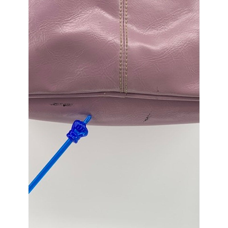 NINE WEST Women's Lilac Leather Shoulder Bag