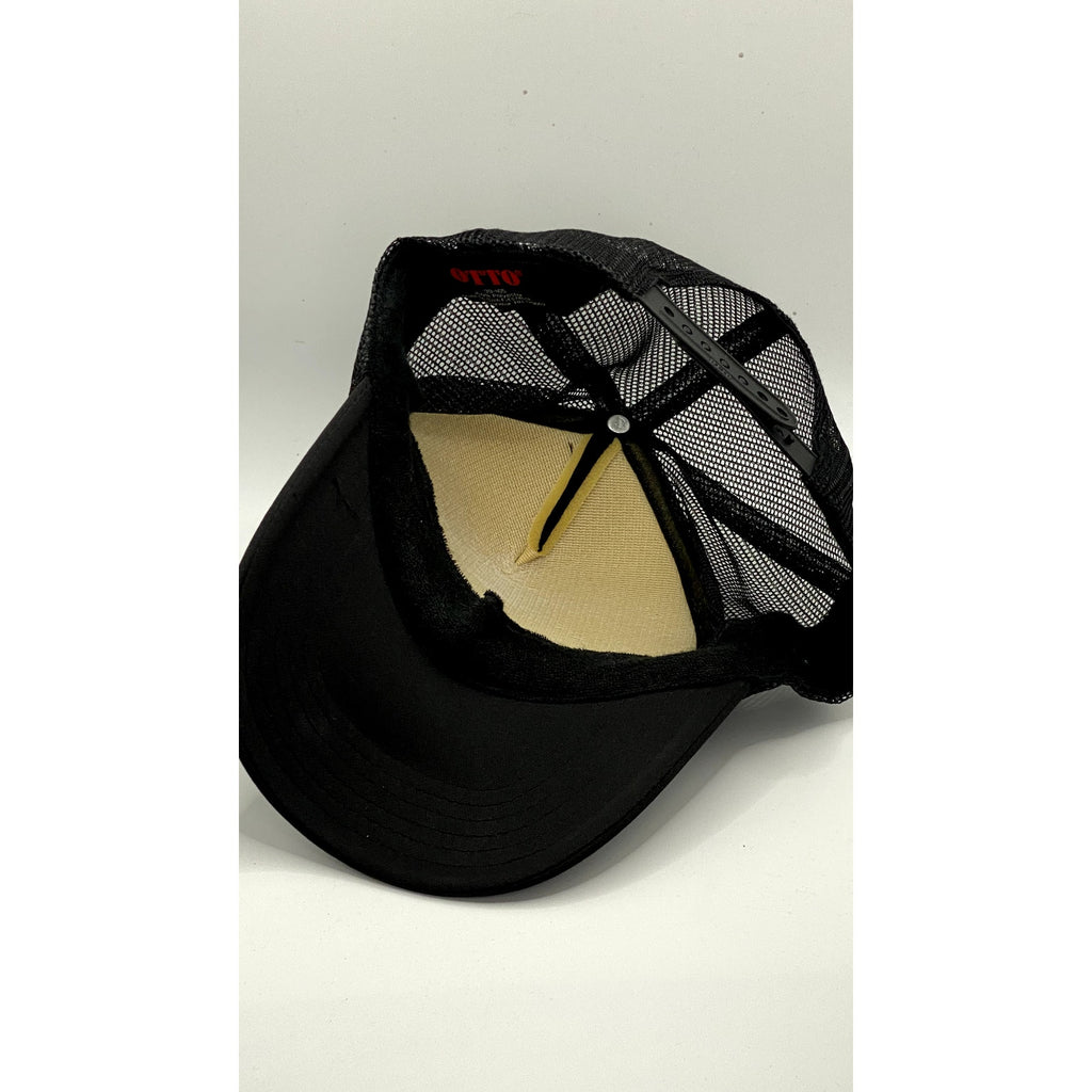 OTTO Unisex Mesh Two Words One Finger Logo Trucker Cap SZ OS