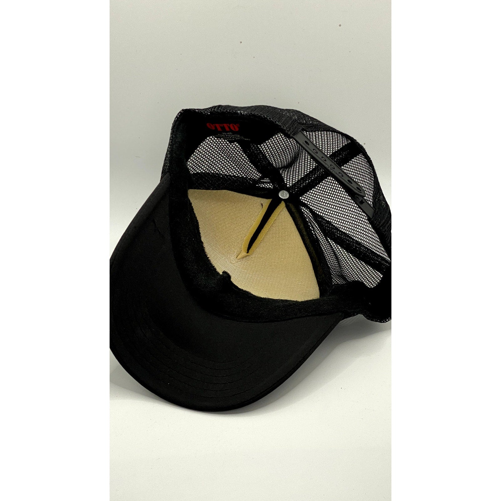 OTTO Unisex Mesh Two Words One Finger Logo Trucker Cap SZ OS