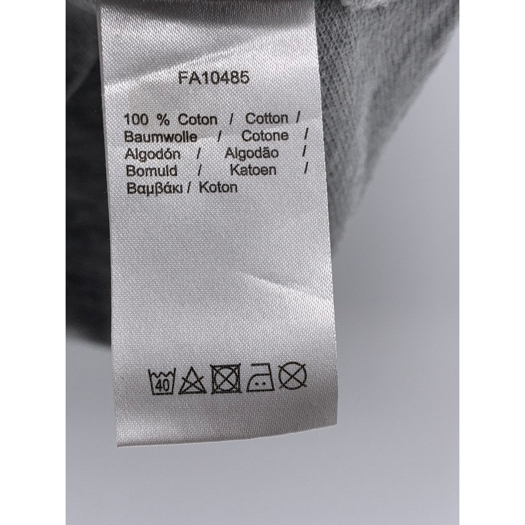 LACOSTE Men's Light Gray Classic-Fit Short Sleeve Polo Shirt SZ M