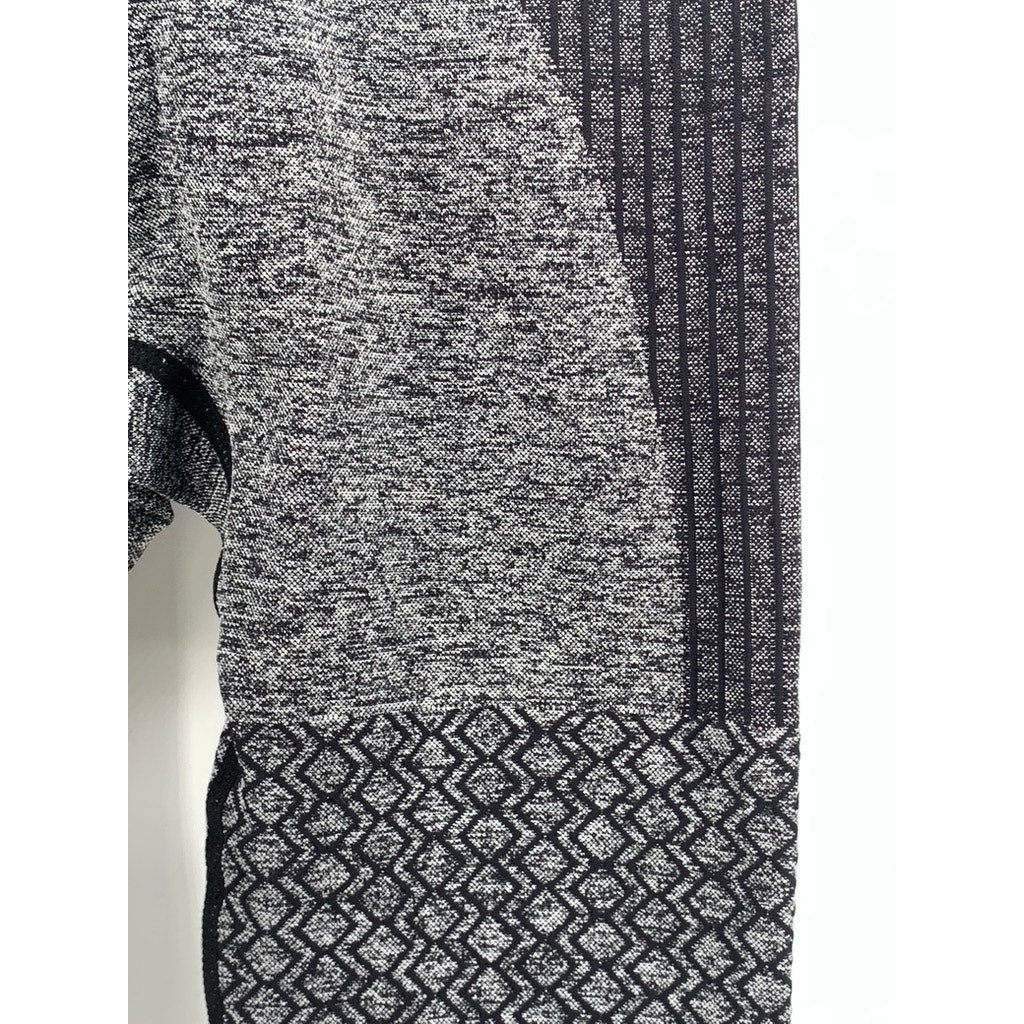 UNBRANDED Women's Heather Gray Seamless High-Rise Ankle Leggings SZ XS