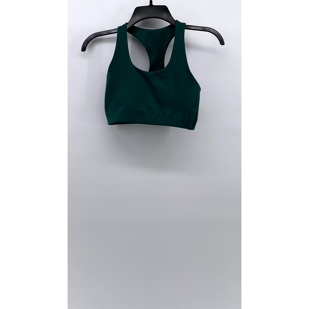 GAPFIT Women’s Dark Green Blackout Technology Racerback Sports Bra SZ XS