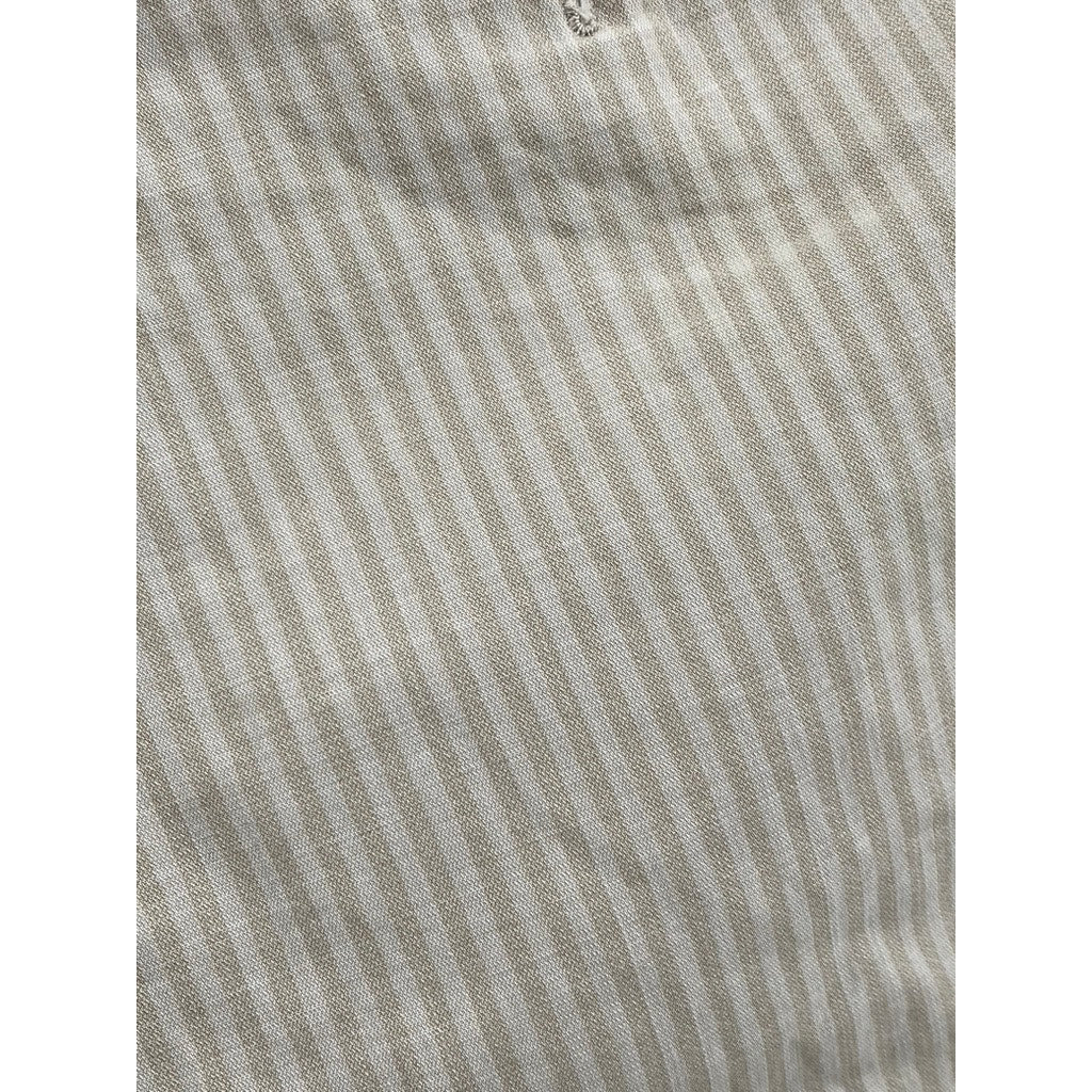 MEYER Men's Beige Pinstripe Modern-Fit B-Palma Chino Shorts SZ 32