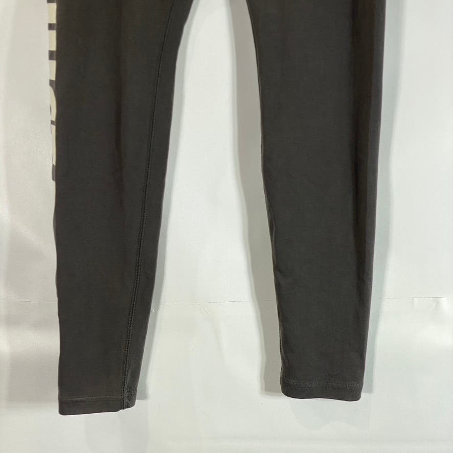 NIKE Women’s Charcoal Just Do It Leg A See Pull-On Sportswear Leggings SZ M