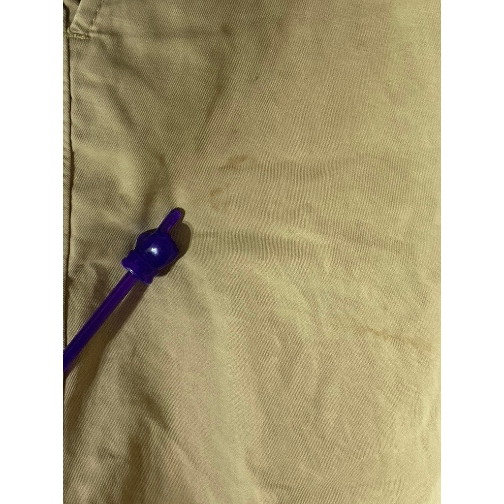 GAP Men's Tan Regular-Fit Chino Shorts SZ 33