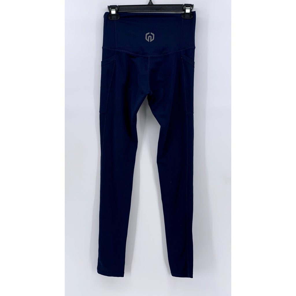 BORN PRIMITIVE Womens Navy Activewear  Exercise Leggings SZ S