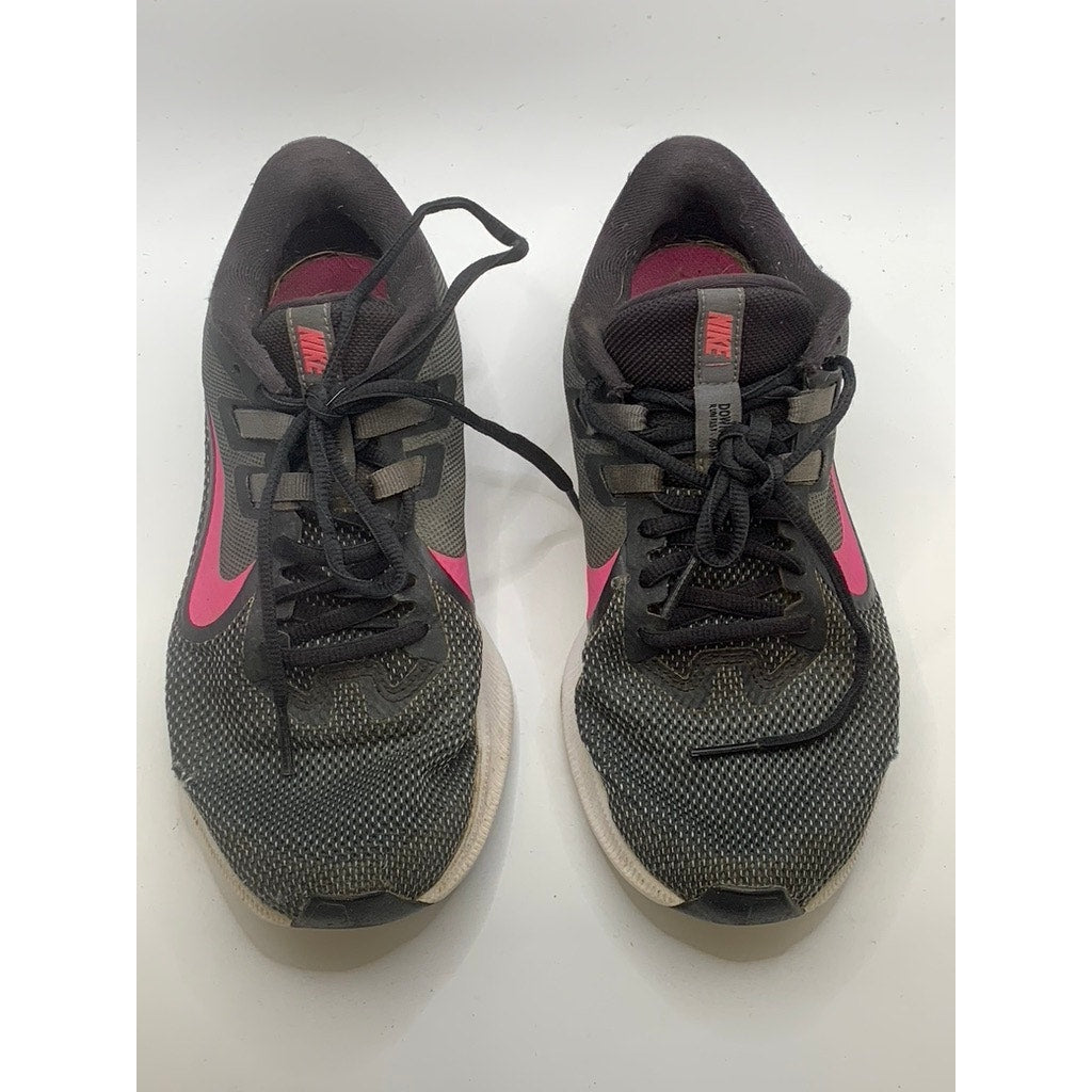 NIKE Women's Black Downshifter 9 Mesh Sneakers SZ 6.5