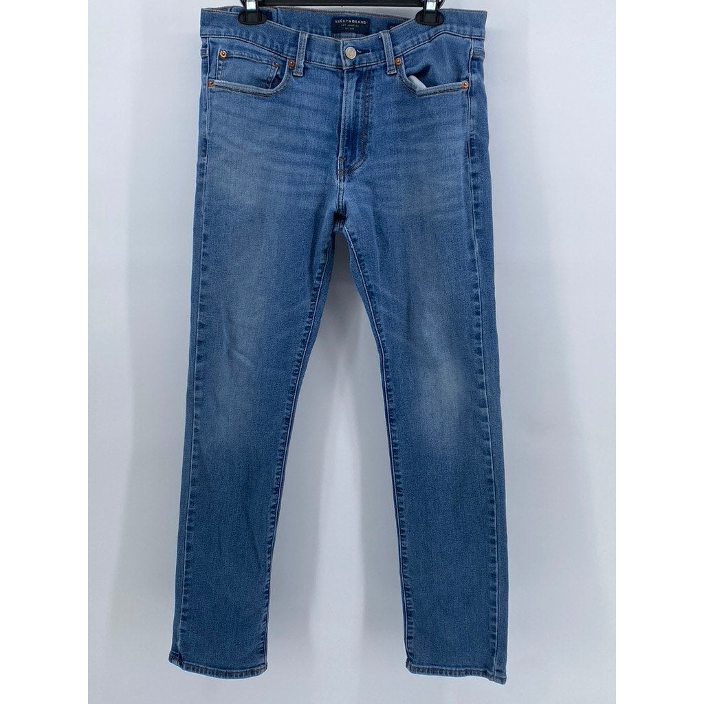 LUCKY BRAND Men's Blue Denim 410 Athletic Slim Jeans SZ 32X32