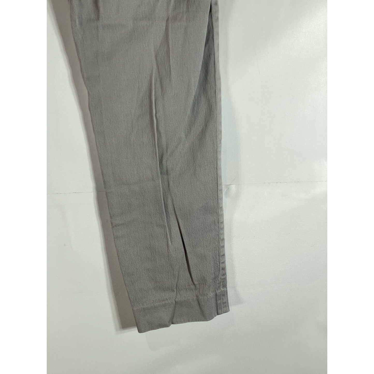 J. CREW Men's Grey Slim-Fit Bowery Stretch Flat Front Dress Pant SZ 33x32