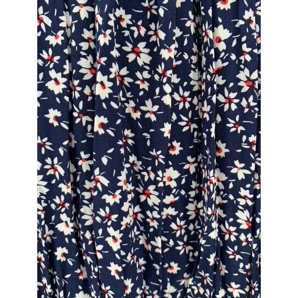 A NEW APPROACH Womens Floral Print High-Low Midi Dress SZ M