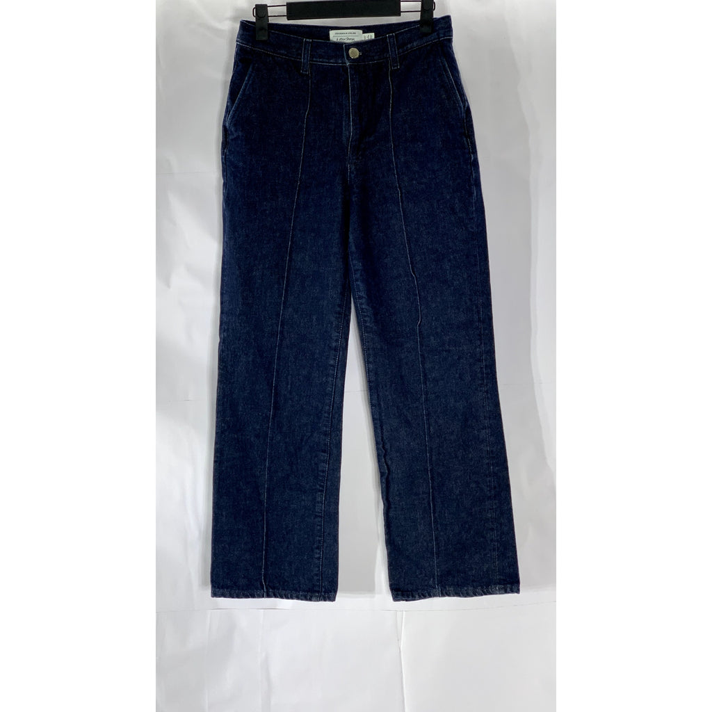 & OTHER STORIES Women's Dark Blue Denim Wide Leg Regular-Fit Jean SZ 27