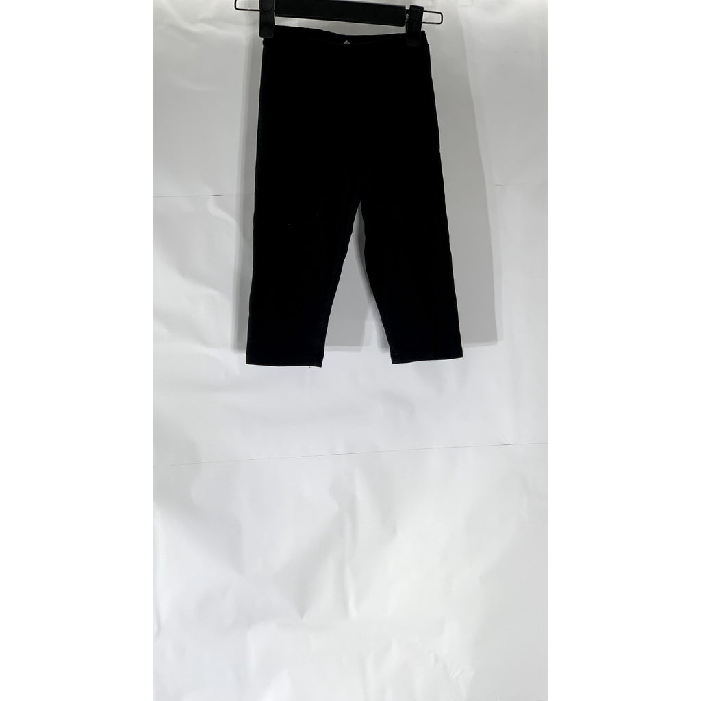 ZARA Girl's Black Solid Elastic Waist Pull-On Biker Shorts SZ 9