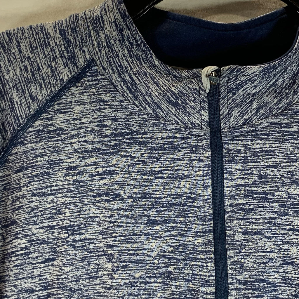 UNDER ARMOUR Men's Blue UA Tech Loose-Fit Half-Zip Lightweight Sweater SZ 2XL