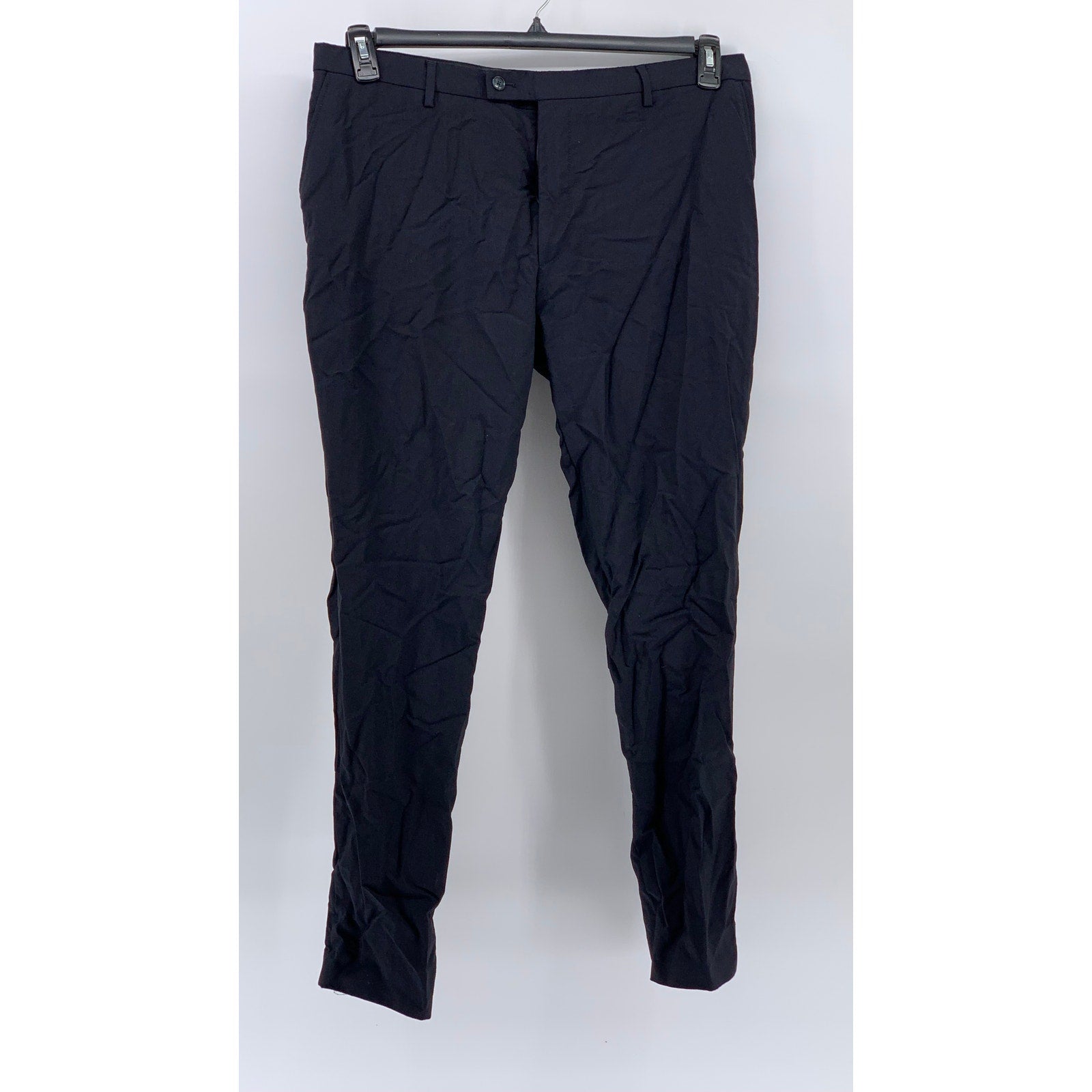 SAND COPENHAGEN Men's Navy Slim-Leg Wool Pants SZ 58