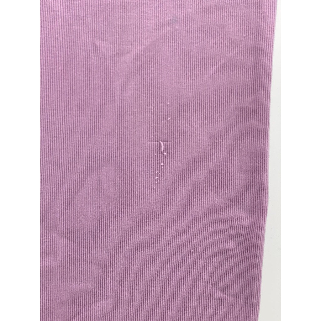 JAM + JELLY Women's Lilac Stretch Ribbed Strapless Bodycon Dress SZ S/M