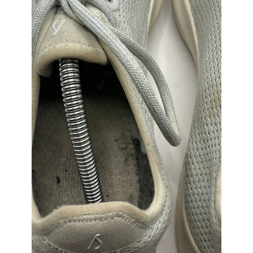 ALLBIRDS Women's Sky Blue Mesh Lightweight Lace-Up Tree Runner Sneakers SZ 10