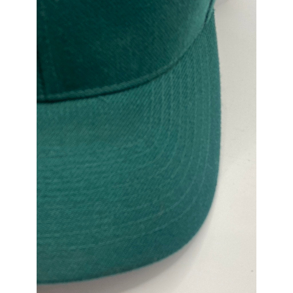 UNBRANDED Unisex Adult Forest Green Solid Casual Baseball Cap SZ OS