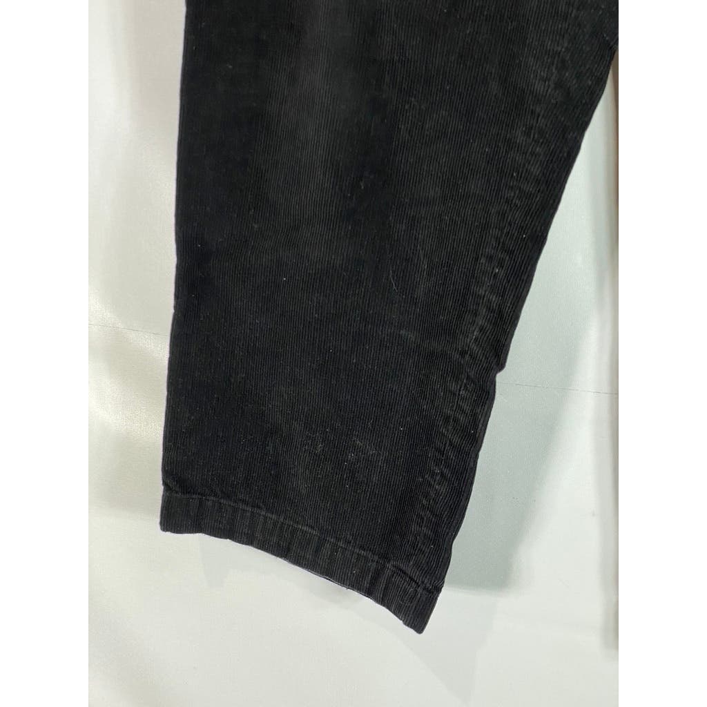 MICHAEL MICHAEL KORS Men's Black Corduroy Straight Leg Pants SZ 38X24