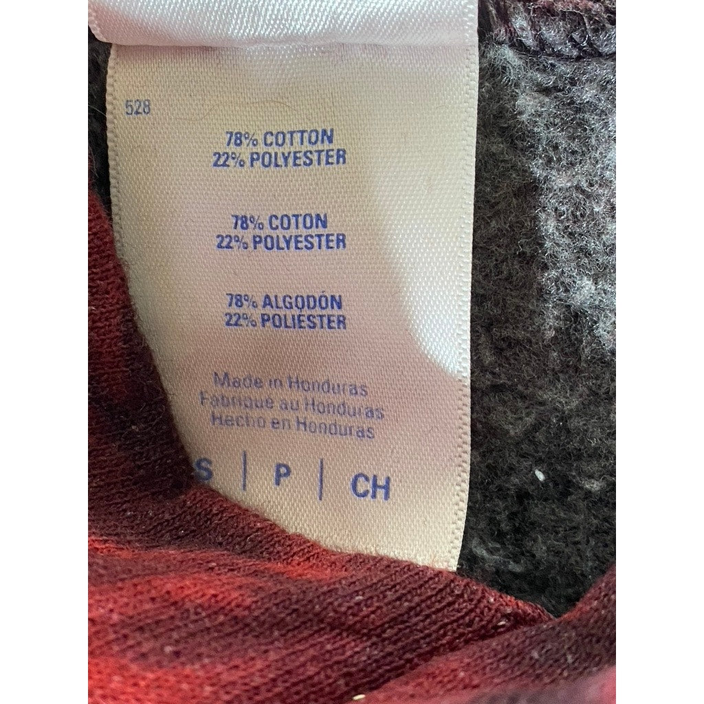 PORT & COMPANY Men's Red-Black Tie-Dye Stranger Things Graphic Hoodie SZ S