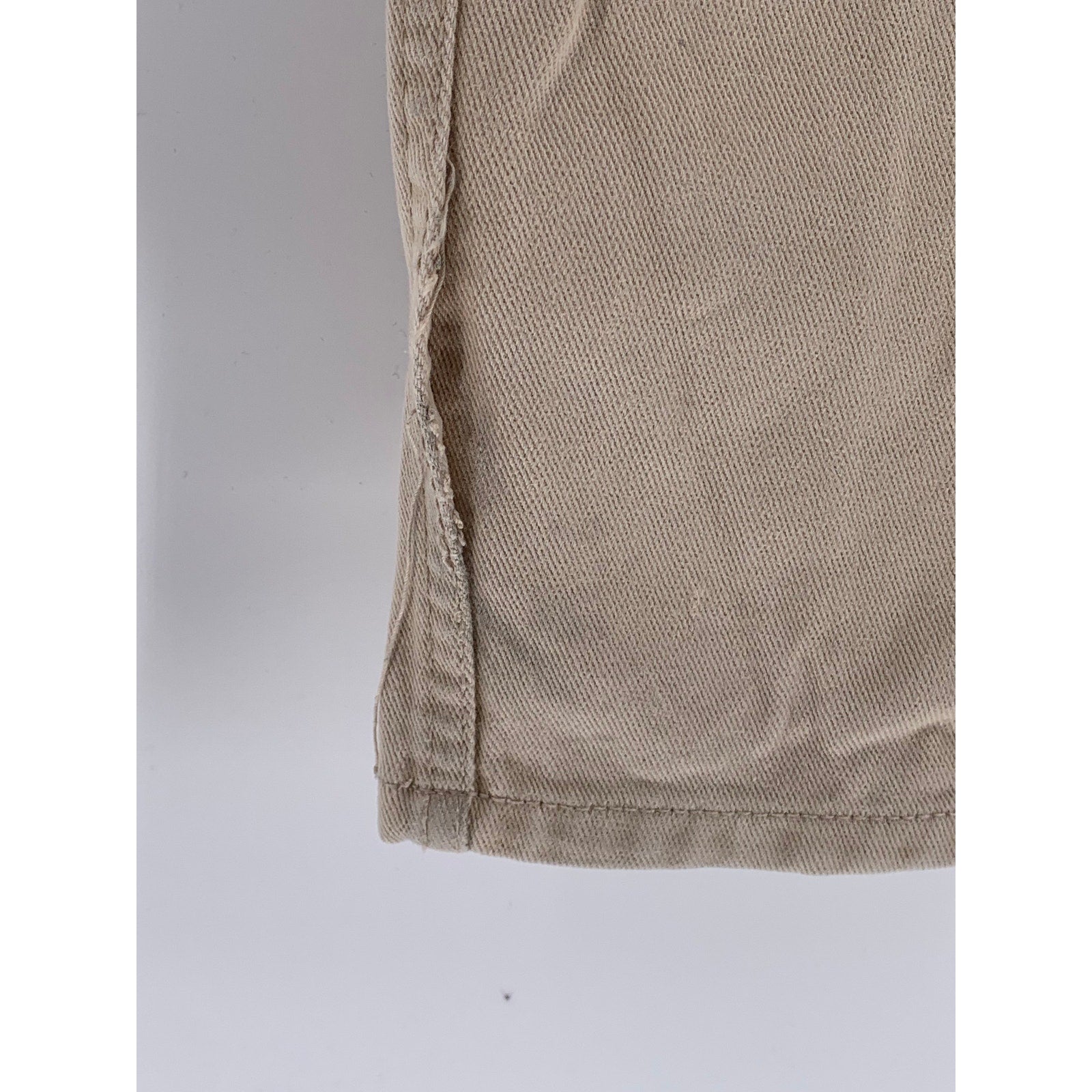 ENCRE INDUSTRIE Men's Tan Cotton Regular-Fit Straight-Leg Chino Pants SZ 40