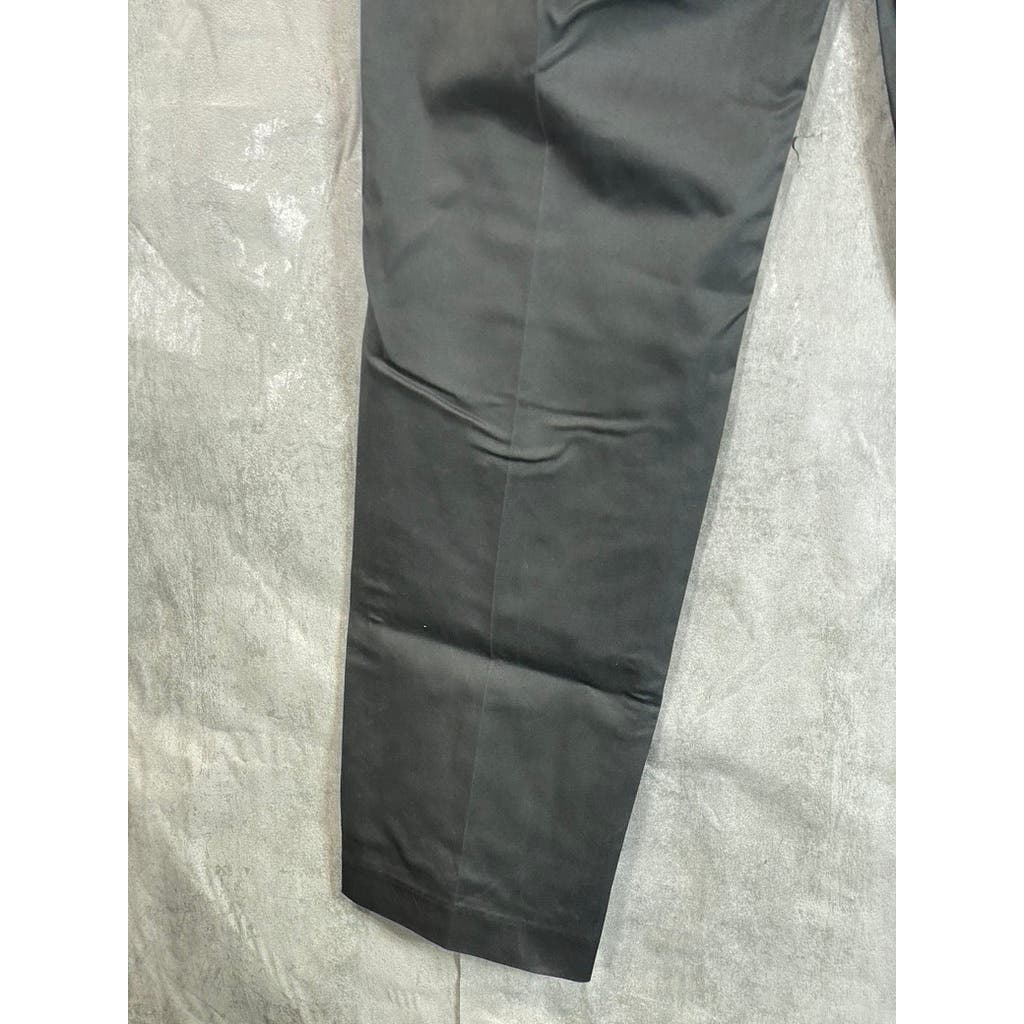 BONOBOS Men's Grey Friday Straight Leg Flat Front Dress Pants SZ 35X32