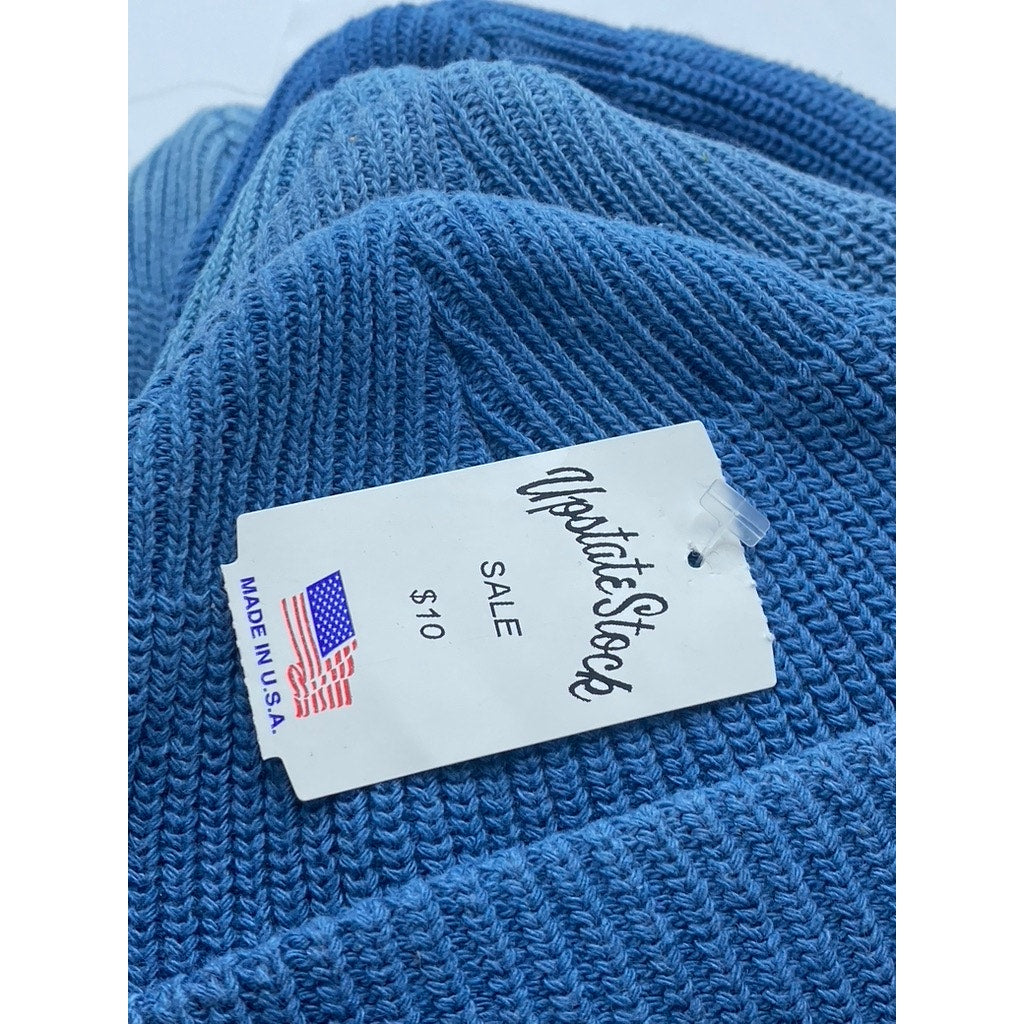UPSTATE STOCK Men’s Tie-Dye Blue Cuffed Beanie SZ OS