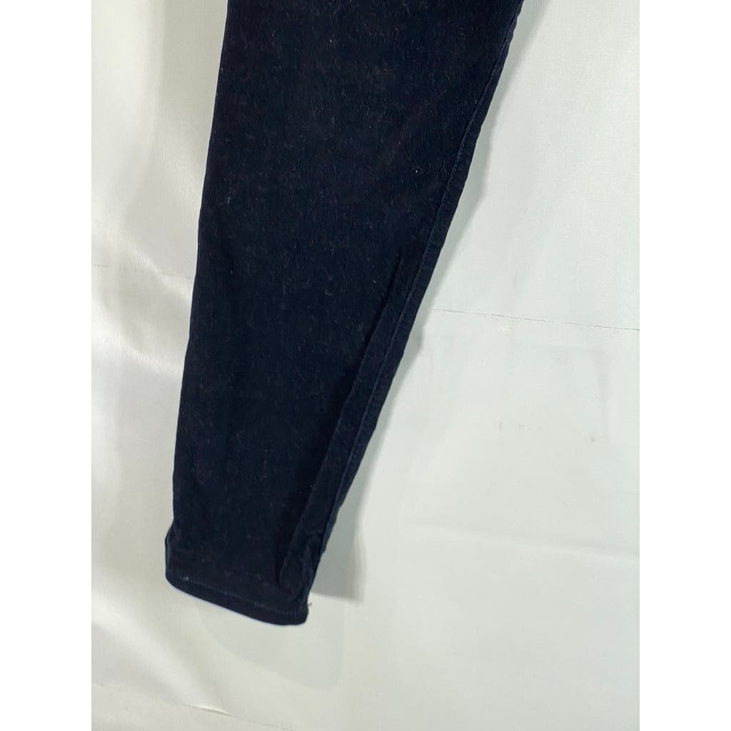 CLUB MONACO Women's Dark Blue 1985 Extra Slim-Fit Five-Pocket Corduroy Pant SZ32