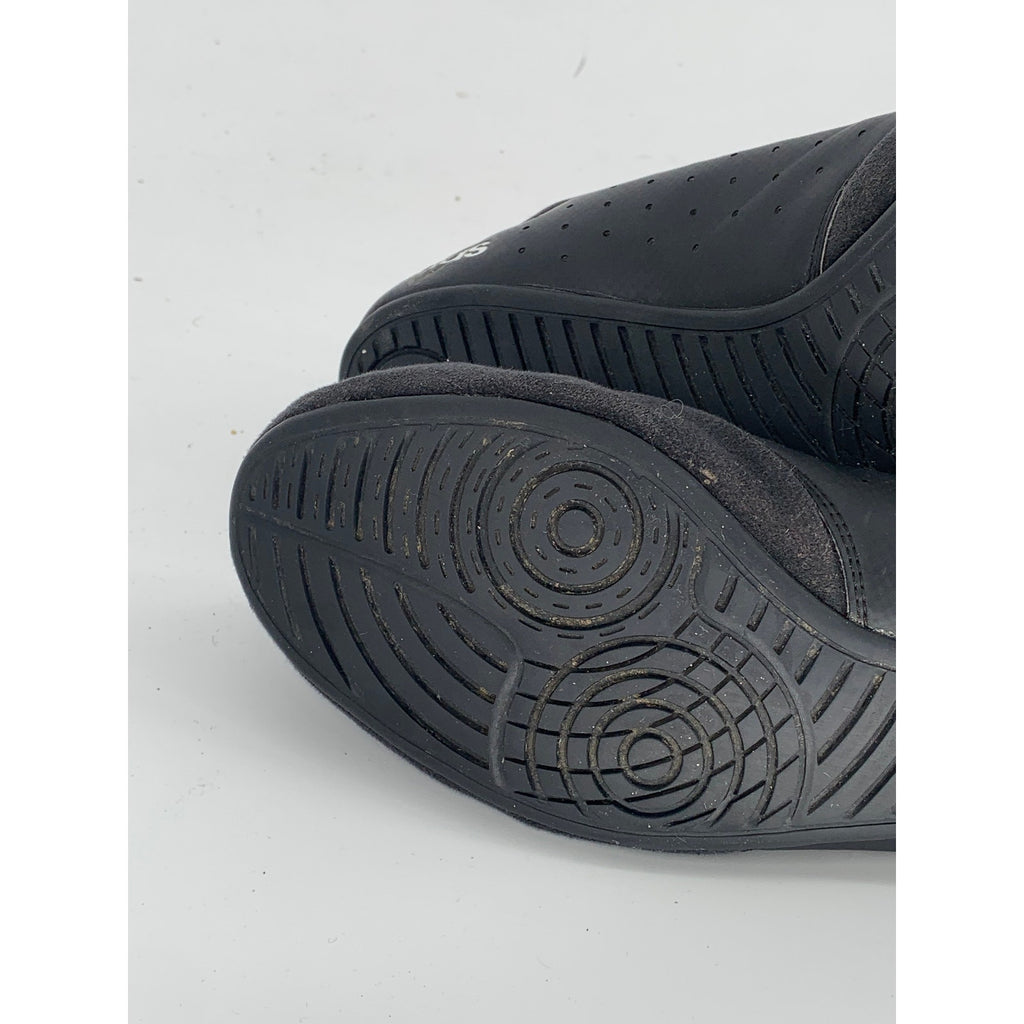 ADIDAS Men's Black Leather Mat Hog 2.0 Wrestling Mid Sneakers SZ 9.5