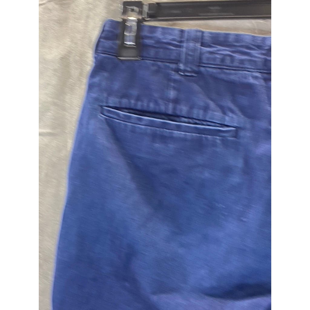 J.CREW Men's Navy Stretch Regular-Fit Chino Shorts SZ 30