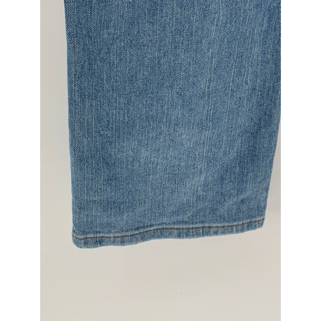 RIDERS Women's Blue Vintage Denim Straight Leg Jeans SZ 12M