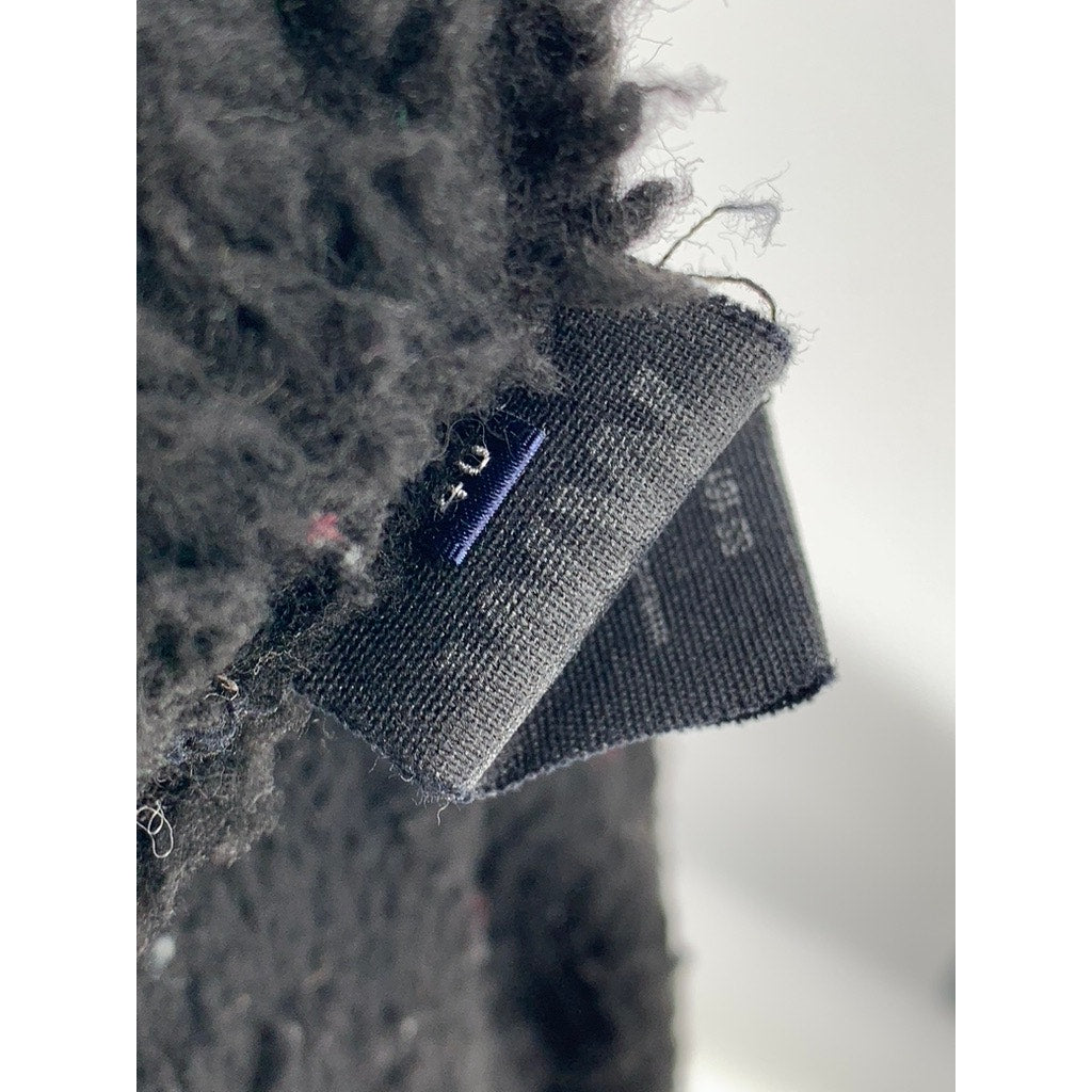 WOOD WOOD Men's Black Denim Button-Up Sherpa Lined Four Pocket Jacket SZ 40