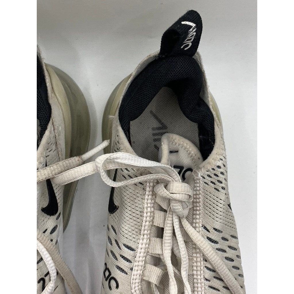 NIKE Women's White Air Max 270 Mesh Sneakers SZ 6.5
