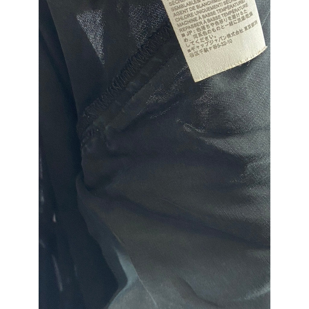 BANANA REPUBLIC Women's Black Solid Soft Cargo Pull-On Drawstring Pant SZ S
