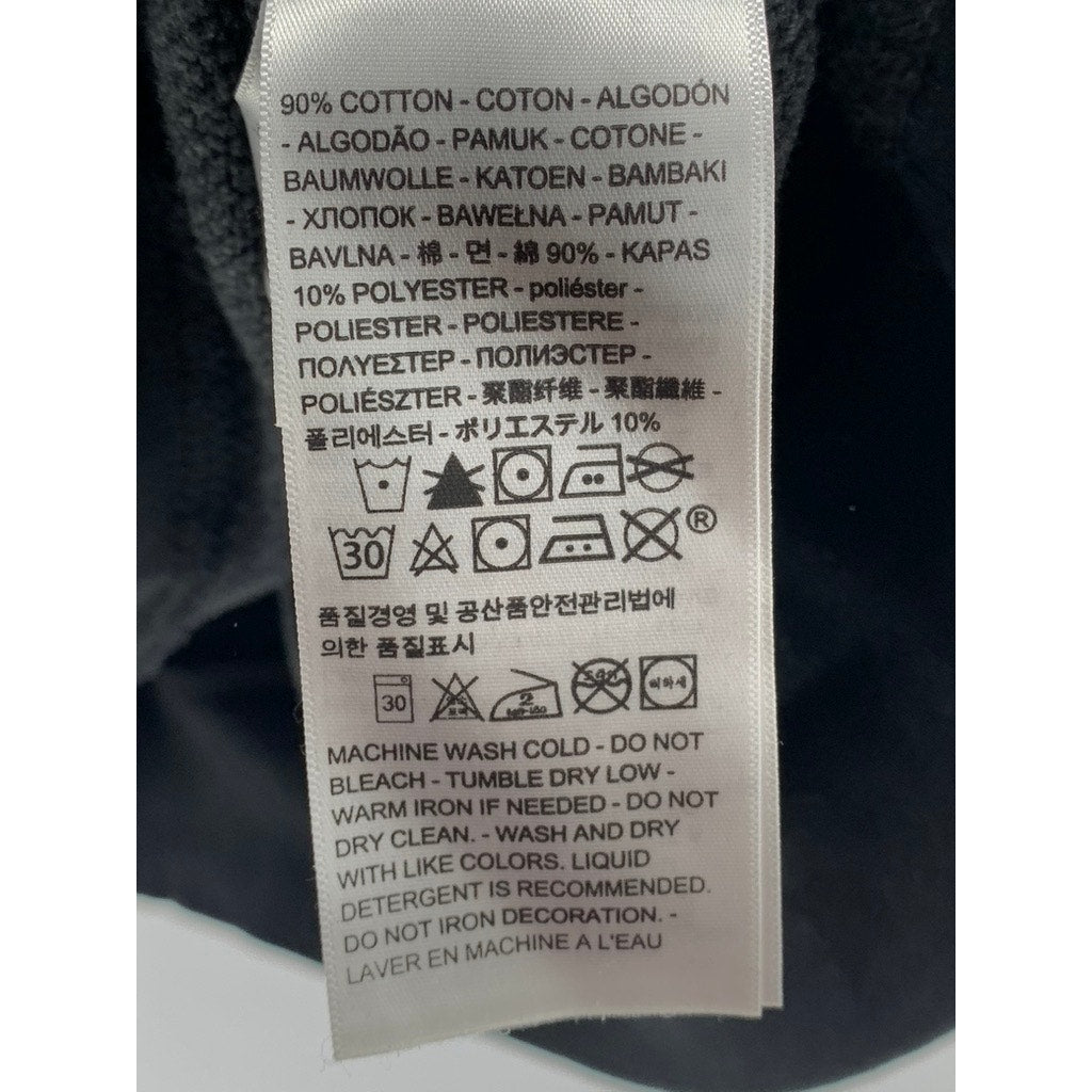 LEVI'S Men's Black Square Logo Sweatshirt SZ L